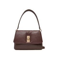 Снимка на Tommy Hilfiger Дамска чанта Soft Leather Conv Crossover AW0AW17638 Кафяв