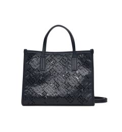 Снимка на Tommy Hilfiger Дамска чанта Th City Mini AW0AW17500 Тъмносин
