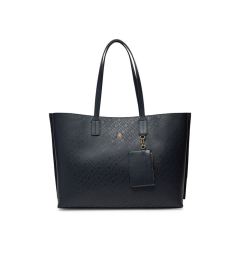 Снимка на Tommy Hilfiger Дамска чанта Th Distinct Tote Mono AW0AW17195 Тъмносин