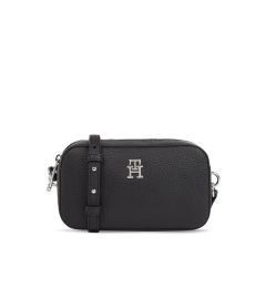 Снимка на Tommy Hilfiger Дамска чанта Th Emblem Camera Bag AW0AW15179 Черен
