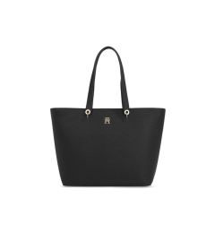 Снимка на Tommy Hilfiger Дамска чанта Th Emblem Tote AW0AW15178 Черен