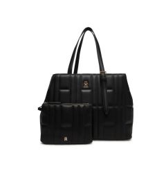 Снимка на Tommy Hilfiger Дамска чанта Th Feminine Tote AW0AW17452 Черен