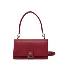 Снимка на Tommy Hilfiger Дамска чанта Th Her Med Crossover AW0AW17216 Червен