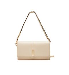 Снимка на Tommy Hilfiger Дамска чанта Th Heritage Conv Crossover Chain AW0AW17223 Екрю