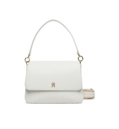 Снимка на Tommy Hilfiger Дамска чанта Th Joy Shoulder Bag AW0AW16815 Бял