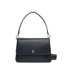 Снимка на Tommy Hilfiger Дамска чанта Th Joy Shoulder Bag AW0AW16815 Тъмносин