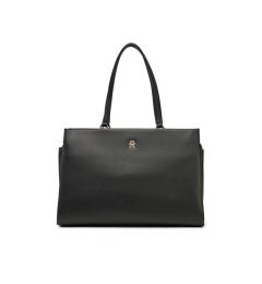Снимка на Tommy Hilfiger Дамска чанта Th Legacy Tote AW0AW17197 Черен