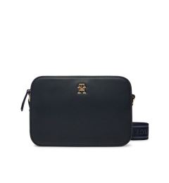 Снимка на Tommy Hilfiger Дамска чанта Th Logotape Camera Bag AW0AW17229 Тъмносин