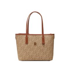 Снимка на Tommy Hilfiger Дамска чанта Th Monoplay Leather Mini Tote AW0AW17415 Кафяв