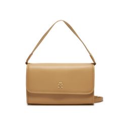 Снимка на Tommy Hilfiger Дамска чанта Th Monotype Shoulder Bag AW0AW16162 Бежов
