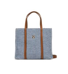 Снимка на Tommy Hilfiger Дамска чанта Th Premium Beach Le Mini Tote AW0AW17208 Син