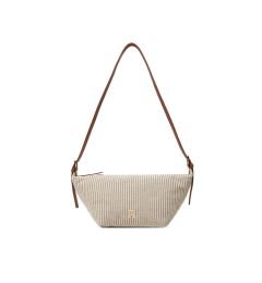 Снимка на Tommy Hilfiger Дамска чанта Th Premium Beach Le Sling Bag AW0AW17177 Бежов