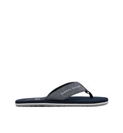 Снимка на Tommy Hilfiger Джапанки Chambray Beach Sandal FM0FM05570 Тъмносин