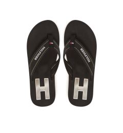 Снимка на Tommy Hilfiger Джапанки Hilfiger H Padded Beach Sandal FM0FM05536 Черен
