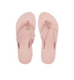 Снимка на Tommy Hilfiger Джапанки Hilfiger Webbing Beach Sandal FW0FW08515 Розов
