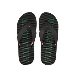 Снимка на Tommy Hilfiger Джапанки Massage Beach Sandal FM0FM05443 Черен