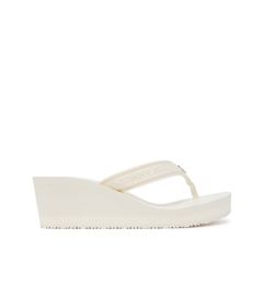 Снимка на Tommy Hilfiger Джапанки Th Stripes Wedge Beach Sandal FW0FW08521 Бял