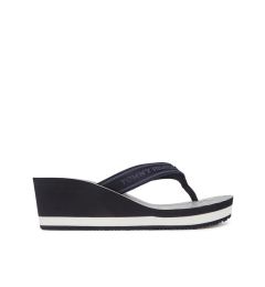Снимка на Tommy Hilfiger Джапанки Th Stripes Wedge Beach Sandal FW0FW08521 Син