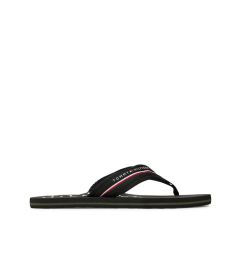 Снимка на Tommy Hilfiger Джапанки Web Beach Sandal FM0FM05340 Черен