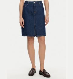 Снимка на Tommy Hilfiger Дънкова пола WW0WW44390 Тъмносин Regular Fit