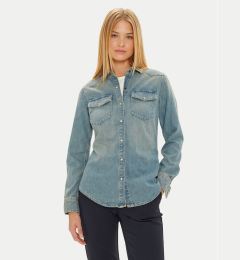 Снимка на Tommy Hilfiger дънкова риза WW0WW42875 Син Slim Fit