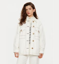 Снимка на Tommy Hilfiger дънкова риза WW0WW43728 Бял Relaxed Fit