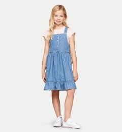 Снимка на Tommy Hilfiger Дънкова рокля Summery KG0KG07928 Син Regular Fit