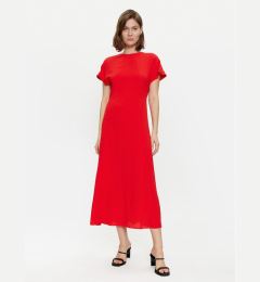 Снимка на Tommy Hilfiger Ежедневна рокля WW0WW41869 Червен Relaxed Fit