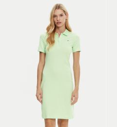 Снимка на Tommy Hilfiger Ежедневна рокля WW0WW43228 Зелен Slim Fit