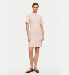 Снимка на Tommy Hilfiger Ежедневна рокля WW0WW43830 Розов Slim Fit