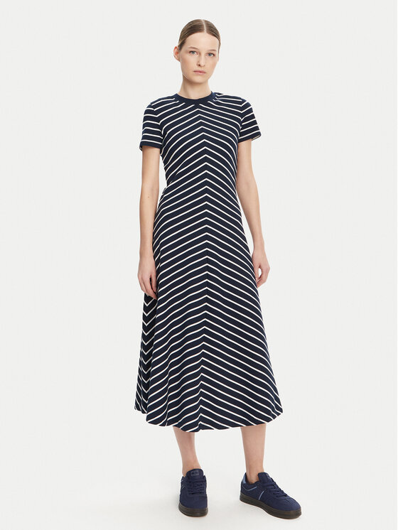 Снимка на Tommy Hilfiger Ежедневна рокля WW0WW44547 Тъмносин Regular Fit