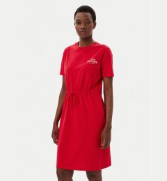 Снимка на Tommy Hilfiger Ежедневна рокля WW0WW45529 Червен Regular Fit