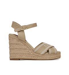 Снимка на Tommy Hilfiger Еспадрили Tommy Hilfiger Espad High Wedge FW0FW08668 Бежов