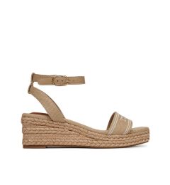 Снимка на Tommy Hilfiger Еспадрили Tommy Hilfiger Espad Mid Wedge FW0FW08805 Бежов