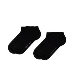 Снимка на Tommy Hilfiger Комплект 2 чифта къси чорапи дамски 343024001 Черен