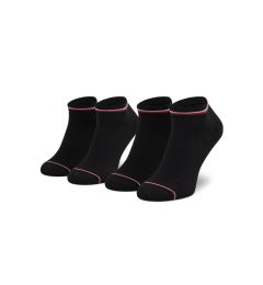 Снимка на Tommy Hilfiger Комплект 2 чифта къси чорапи мъжки 100001093 Черен