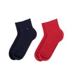 Снимка на Tommy Hilfiger Комплект 2 чифта къси чорапи мъжки 342025001 Тъмносин