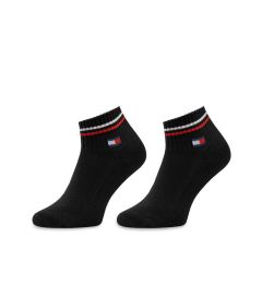 Снимка на Tommy Hilfiger Комплект 2 чифта къси чорапи унисекс 701228177 Черен