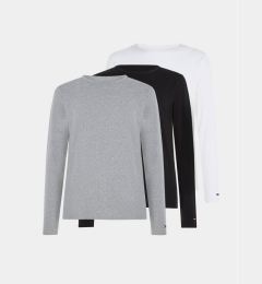 Снимка на Tommy Hilfiger Комплект 3 блузи с дълъг ръкав UM0UM03022 Цветен Slim Fit