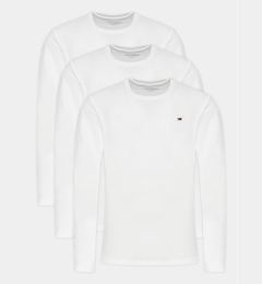 Снимка на Tommy Hilfiger Комплект 3 блузи с дълъг ръкав UM0UM03378 Бял Regular Fit