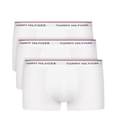 Снимка на Tommy Hilfiger Комплект 3 чифта боксерки 3P Lr Trunk 1U87903841 Бял