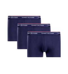 Снимка на Tommy Hilfiger Комплект 3 чифта боксерки 3P Trunk 1U87903842 Тъмносин