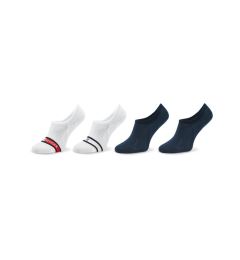 Снимка на Tommy Hilfiger Комплект 4 чифта мъжки чорапи тип терлик 701222194 Цветен
