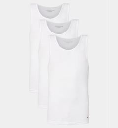 Снимка на Tommy Hilfiger Комплект от 3 броя топове UM0UM03179 Бял Slim Fit