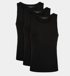 Снимка на Tommy Hilfiger Комплект от 3 броя топове UM0UM03179 Черен Slim Fit