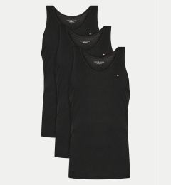 Снимка на Tommy Hilfiger Комплект от 3 броя топове UM0UM03387 Черен Regular Fit