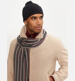 Снимка на Tommy Hilfiger Комплект шал и шапка Th Corp Love AM0AM12939 Тъмносин