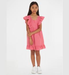 Снимка на Tommy Hilfiger Лятна рокля Gingham KG0KG07930 M Розов Relaxed Fit