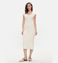 Снимка на Tommy Hilfiger Лятна рокля WW0WW41273 Бежов Slim Fit