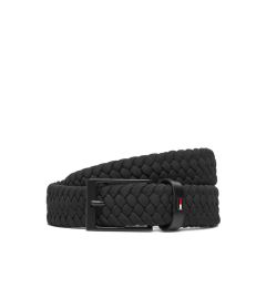 Снимка на Tommy Hilfiger Мъжки колан Layton Elastic AM0AM13570 Черен